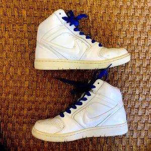 Nike Air Hightops🤍💙